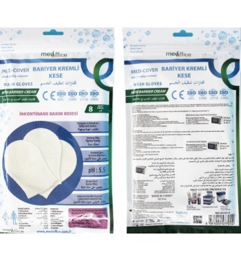 Manusi tip burete pentru igiena si curatarea pielii