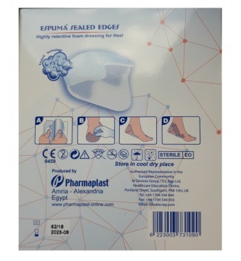 Espuma Sealed Edges, pansament absorbant din spuma