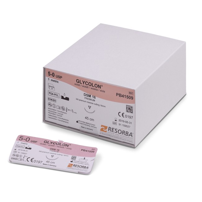 Glycolon, fir sutura resorbabil steril, sintetic Glycolon, fir sutura resorbabil steril, sintetic